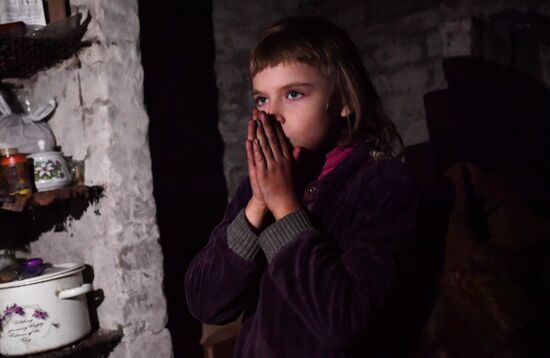 Russia Ukraine Military Operation Shelling