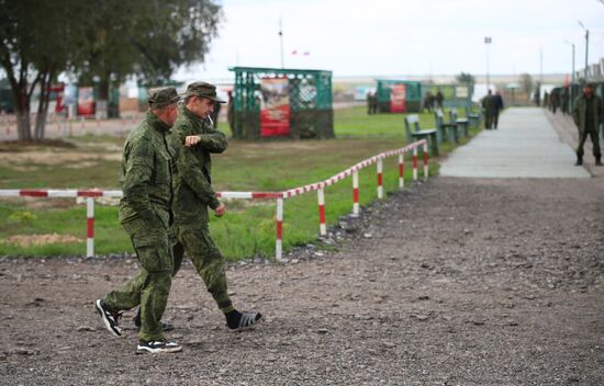 Russia Partial Mobilisation Training Regions