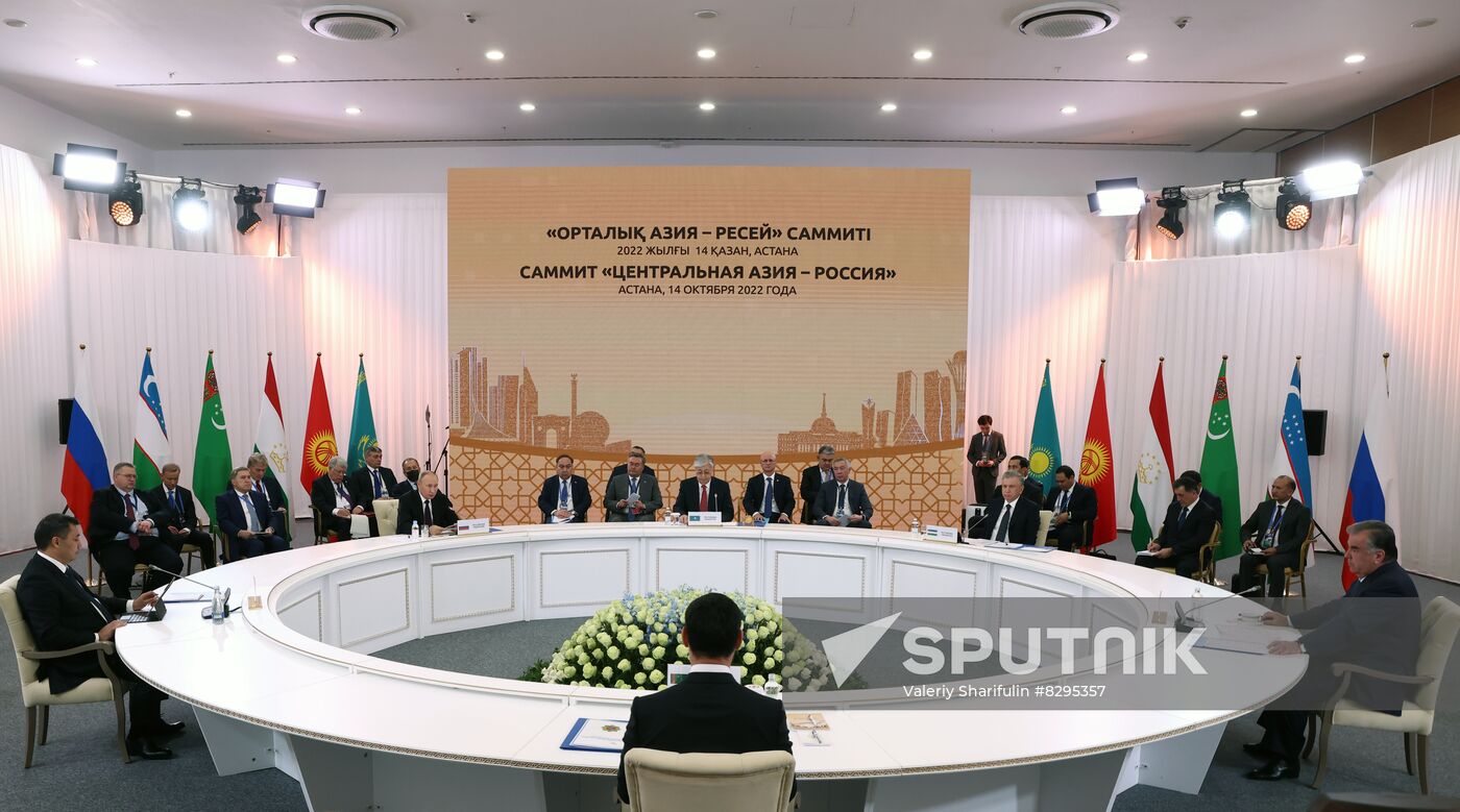 Kazakhstan Russia Central Asia Summit