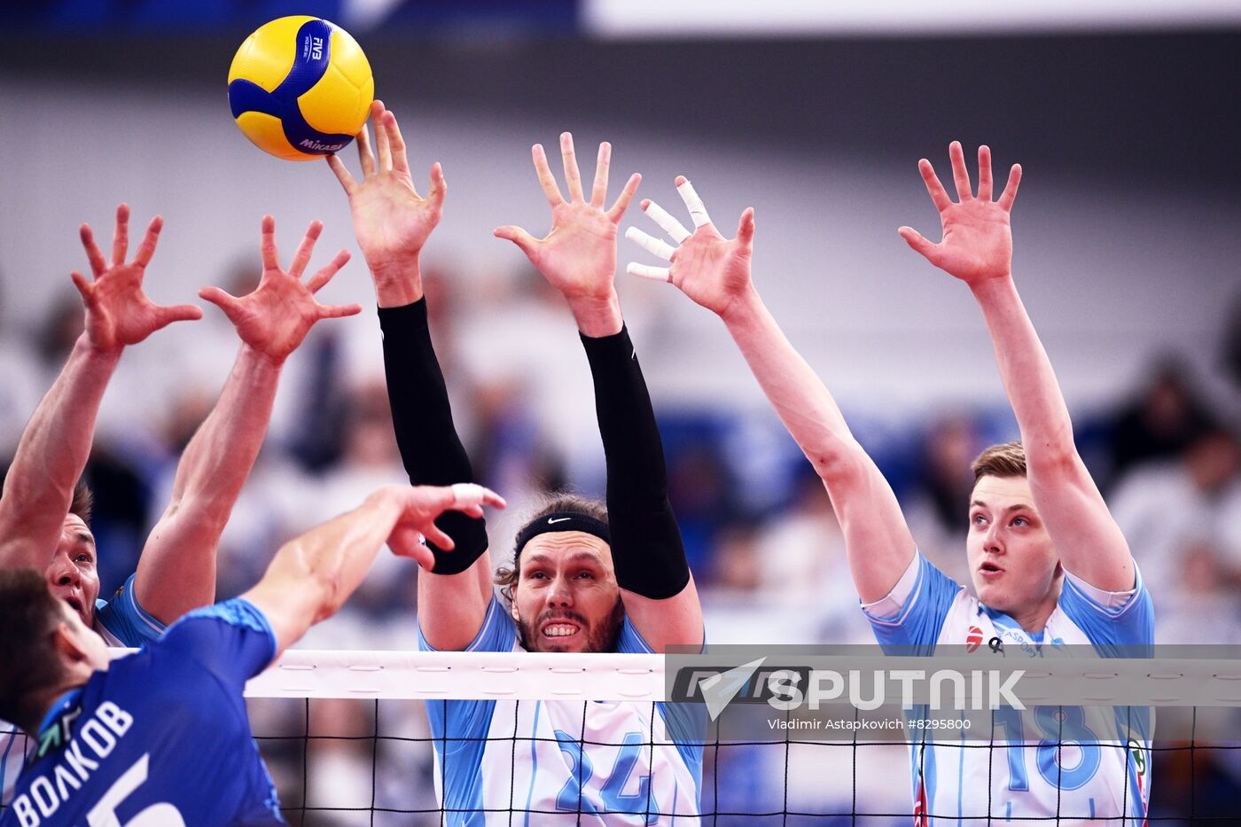 Russia Volleyball Superleague Men Dynamo- Zenit-Kazan