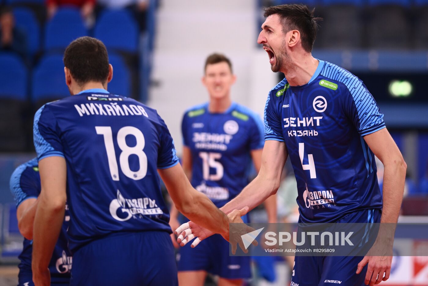 Russia Volleyball Superleague Men Dynamo- Zenit-Kazan