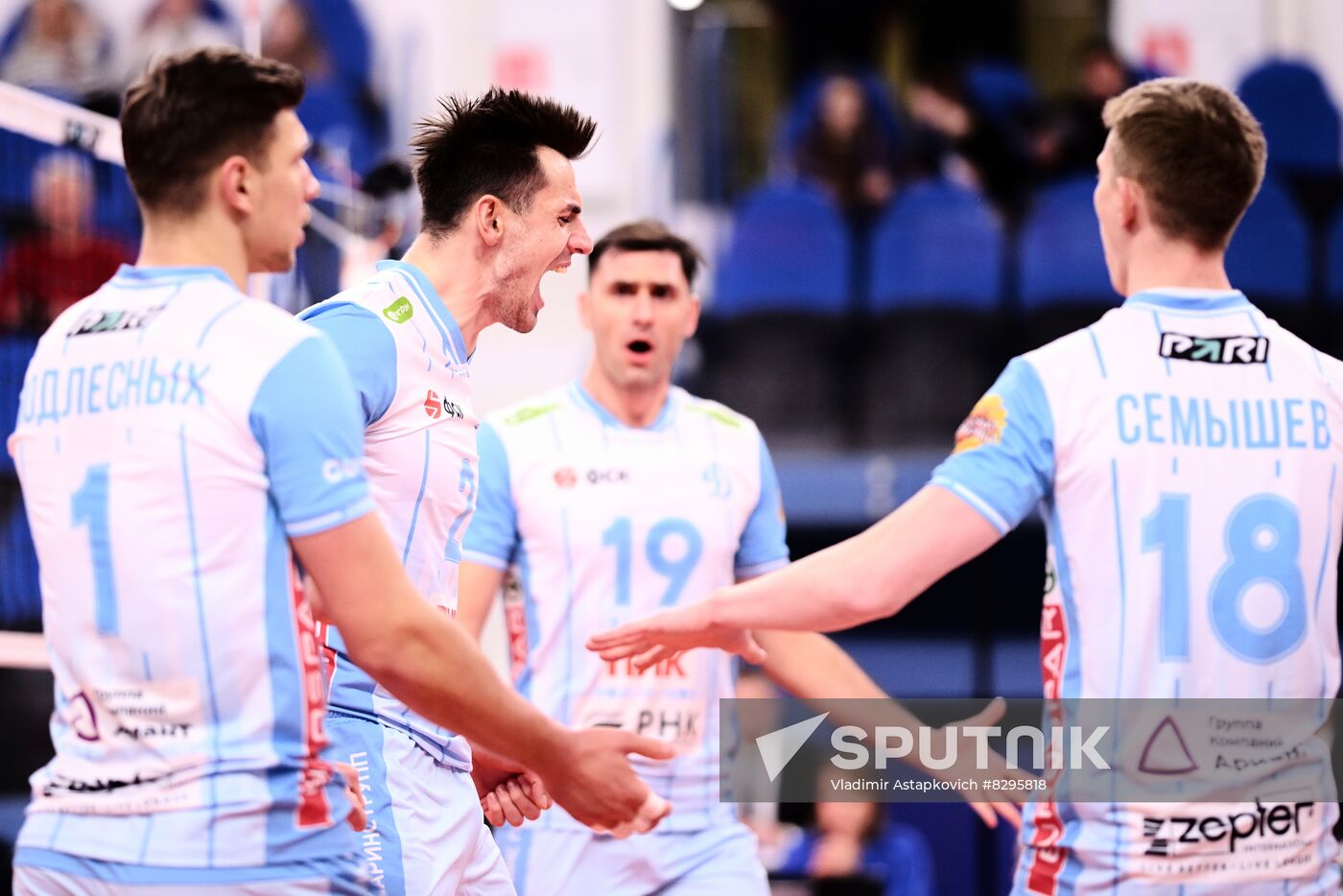 Russia Volleyball Superleague Men Dynamo- Zenit-Kazan