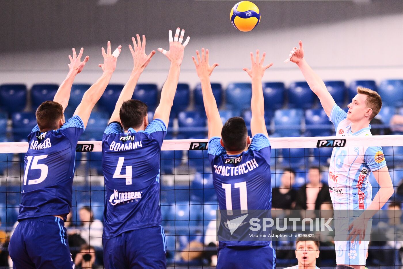 Russia Volleyball Superleague Men Dynamo- Zenit-Kazan