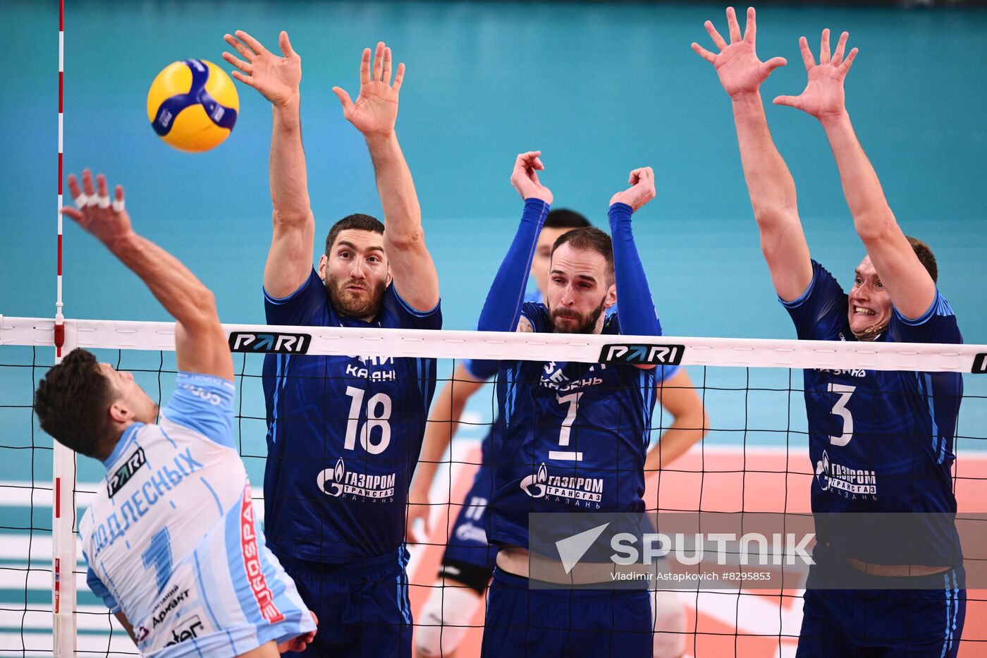 Russia Volleyball Superleague Men Dynamo- Zenit-Kazan