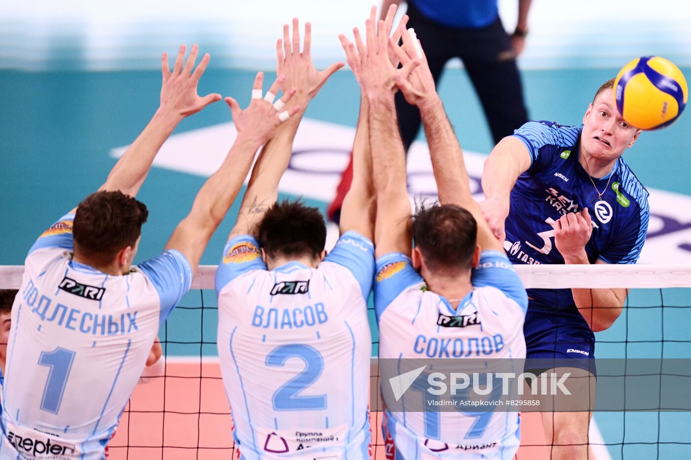 Russia Volleyball Superleague Men Dynamo- Zenit-Kazan