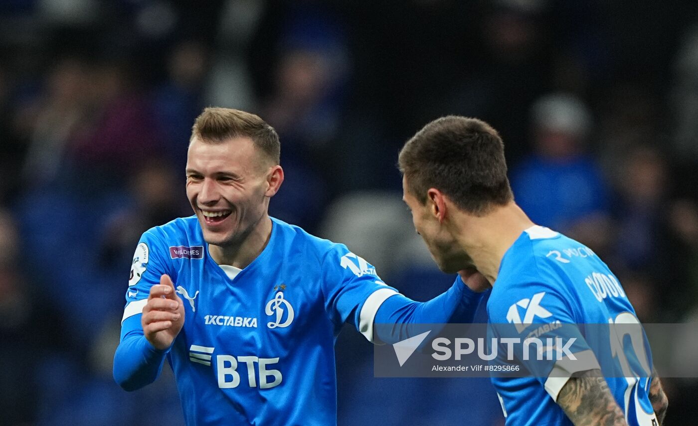 Russia Soccer Premier-League Dynamo - Orenburg