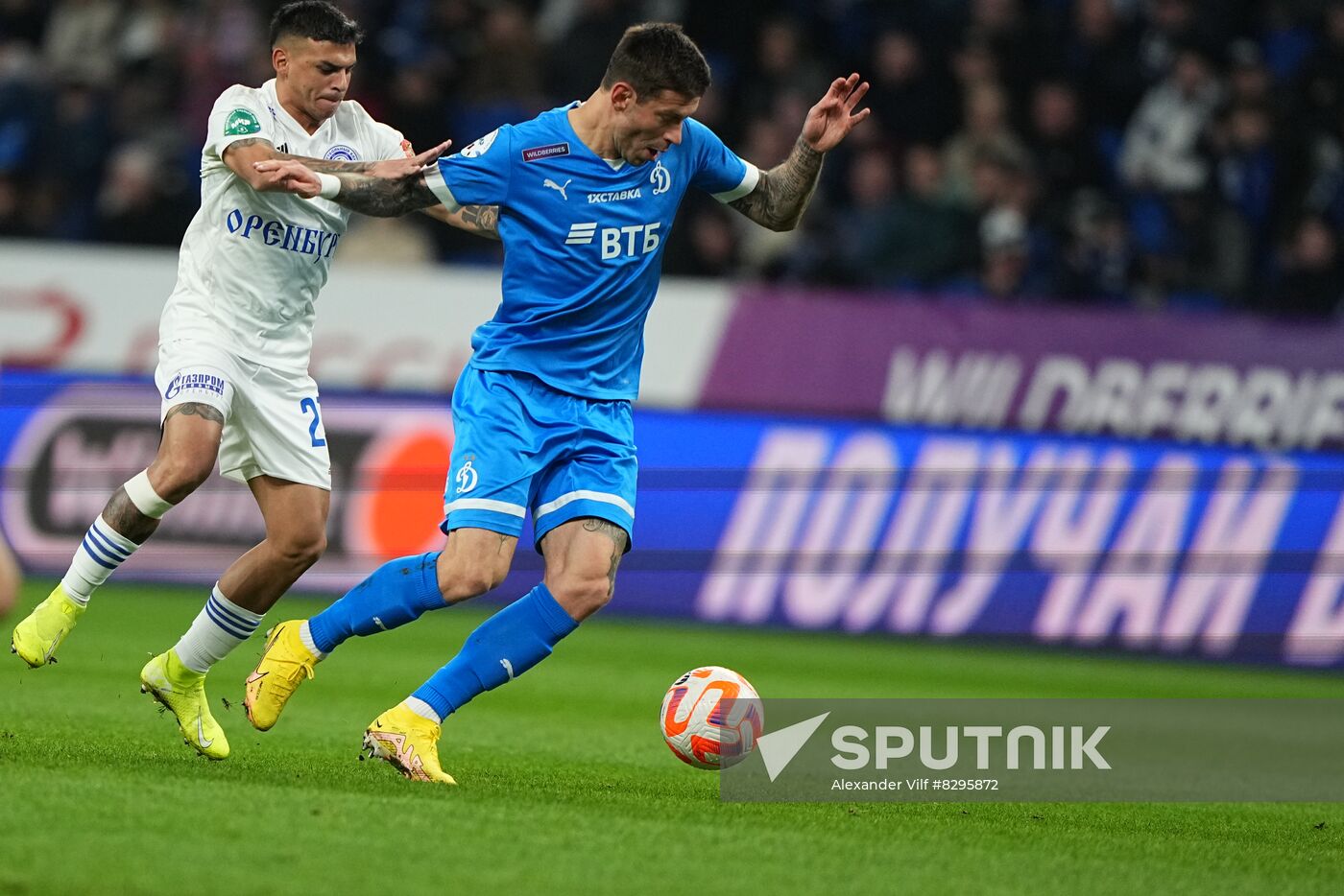 Russia Soccer Premier-League Dynamo - Orenburg
