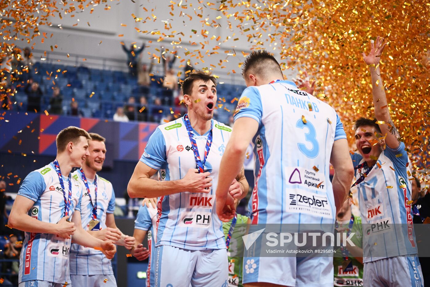 Russia Volleyball Superleague Men Dynamo- Zenit-Kazan