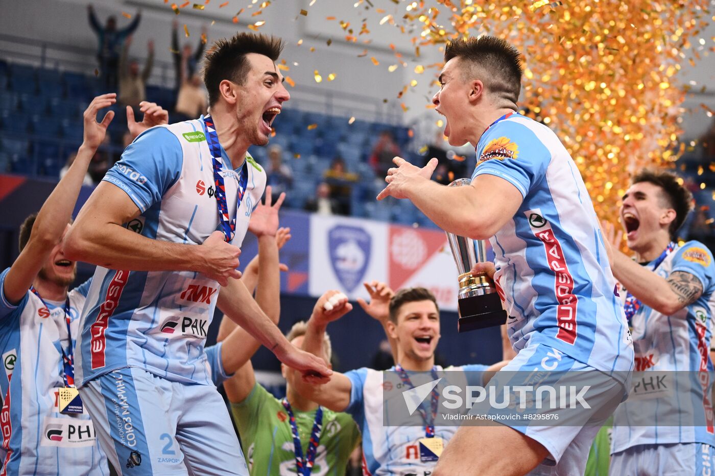 Russia Volleyball Superleague Men Dynamo- Zenit-Kazan