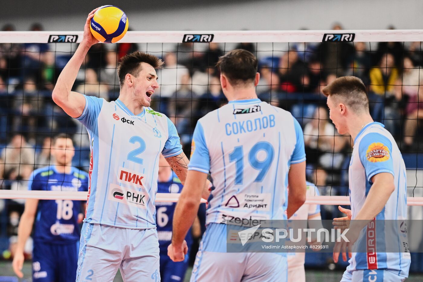 Russia Volleyball Superleague Men Dynamo- Zenit-Kazan