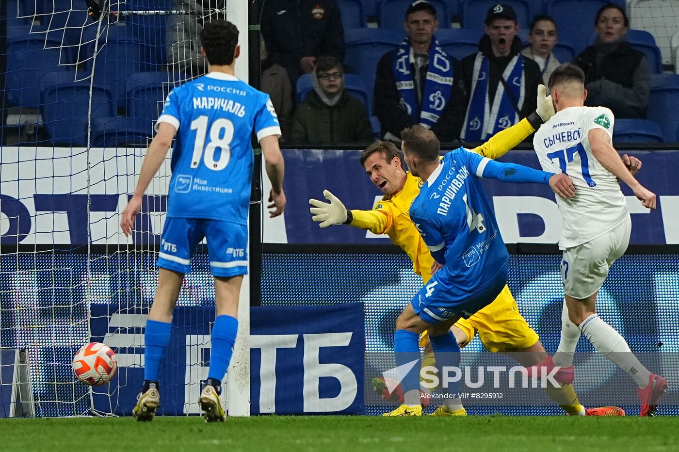 Russia Soccer Premier-League Dynamo - Orenburg