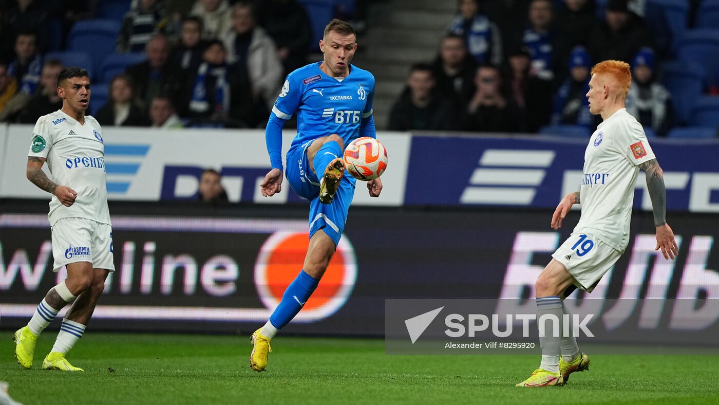 Russia Soccer Premier-League Dynamo - Orenburg