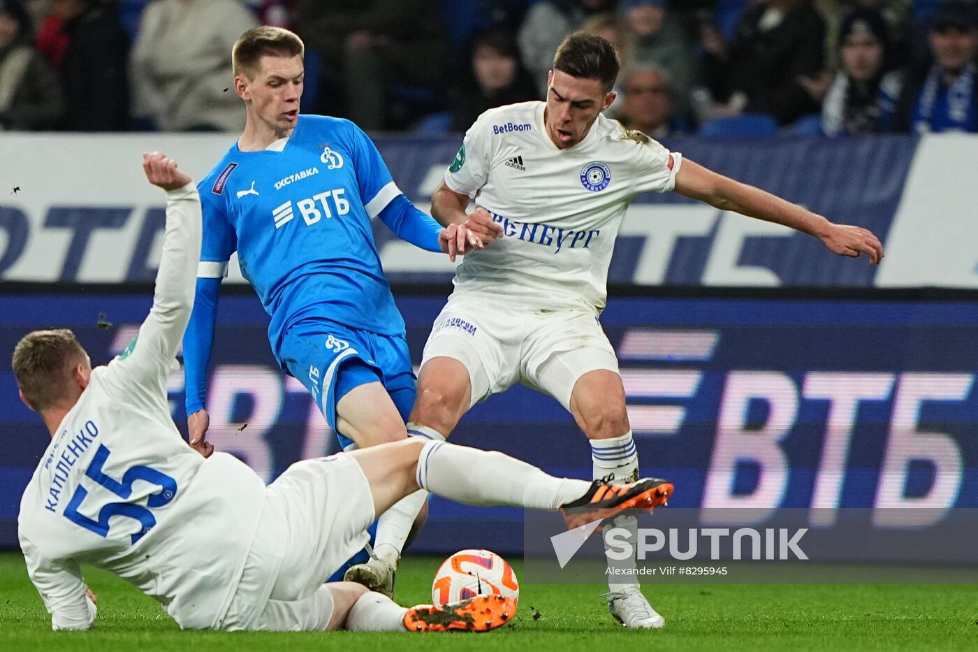 Russia Soccer Premier-League Dynamo - Orenburg