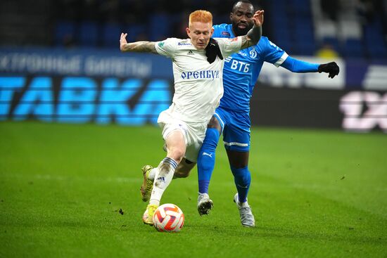 Russia Soccer Premier-League Dynamo - Orenburg