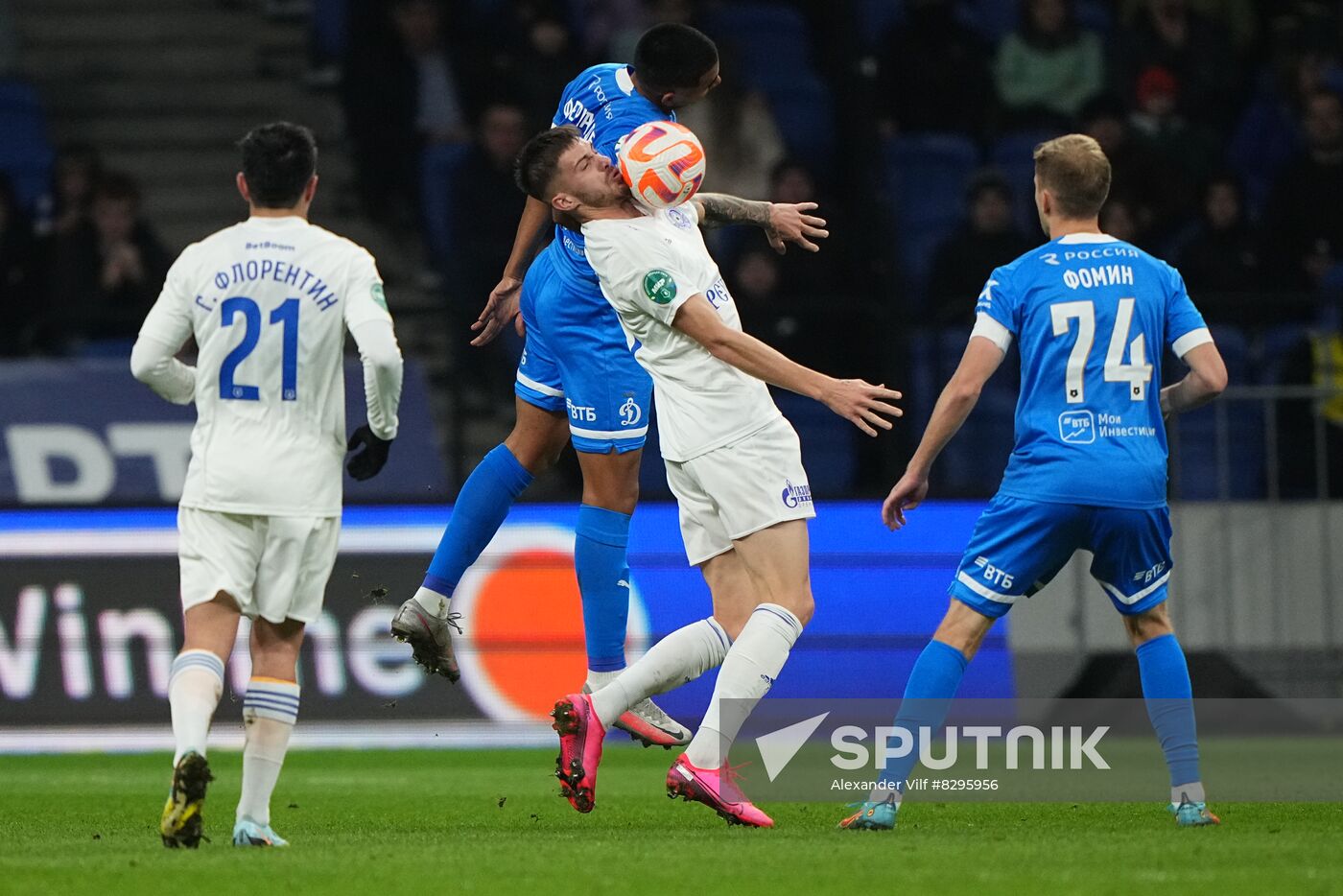 Russia Soccer Premier-League Dynamo - Orenburg