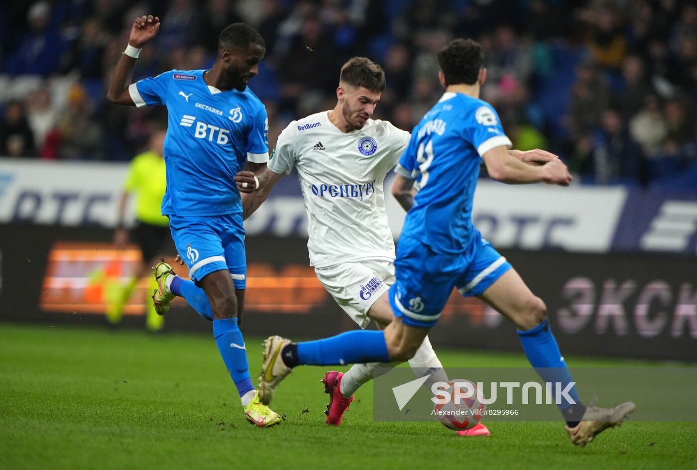 Russia Soccer Premier-League Dynamo - Orenburg