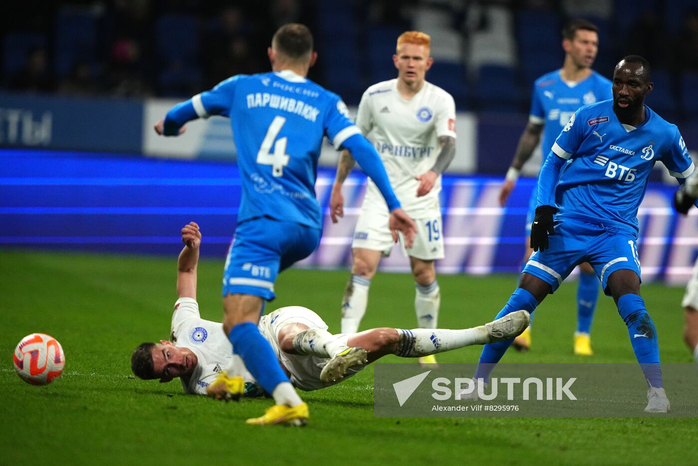 Russia Soccer Premier-League Dynamo - Orenburg