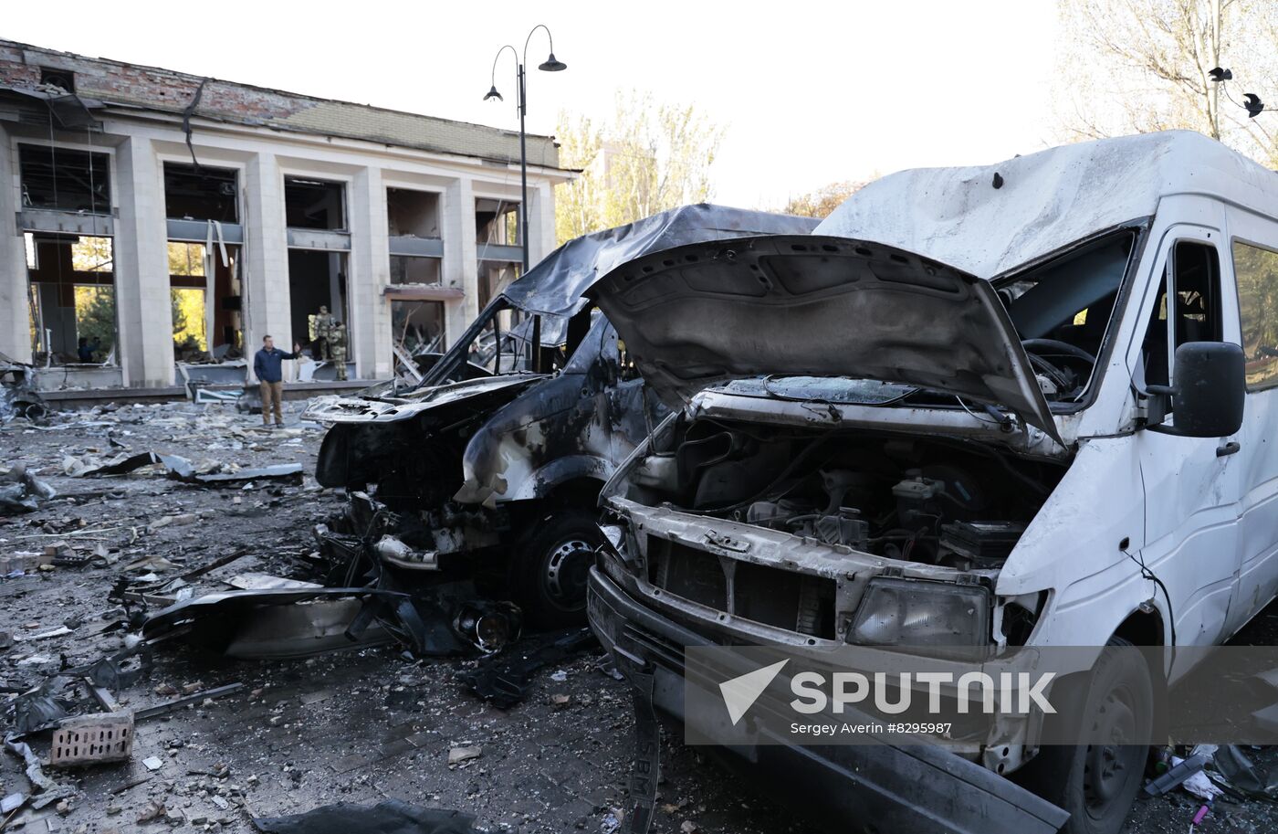 Russia Ukraine Military Operation Shelling