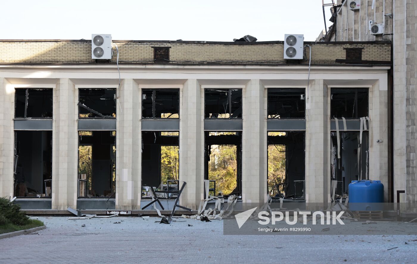 Russia Ukraine Military Operation Shelling