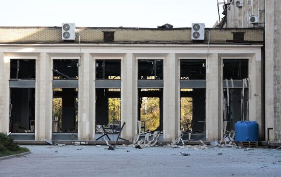 Russia Ukraine Military Operation Shelling