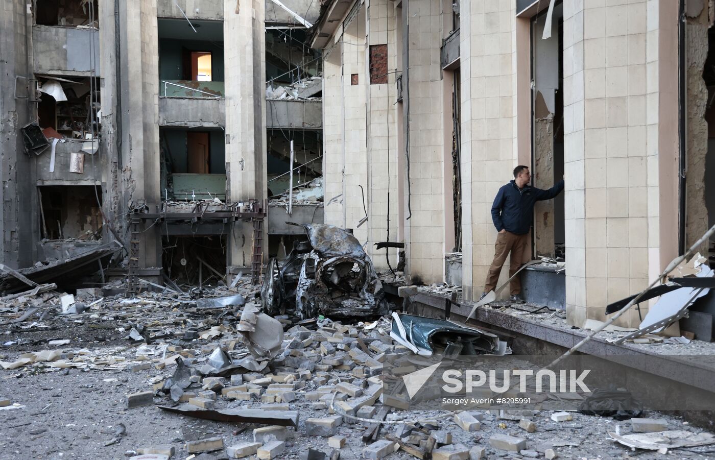 Russia Ukraine Military Operation Shelling
