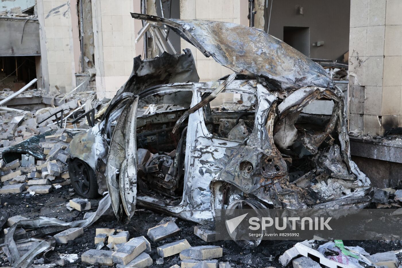 Russia Ukraine Military Operation Shelling