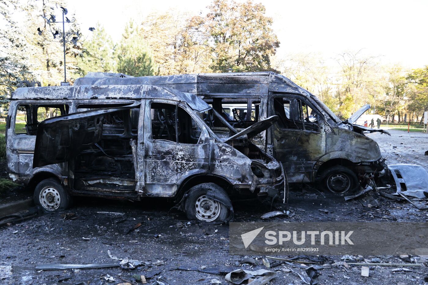 Russia Ukraine Military Operation Shelling