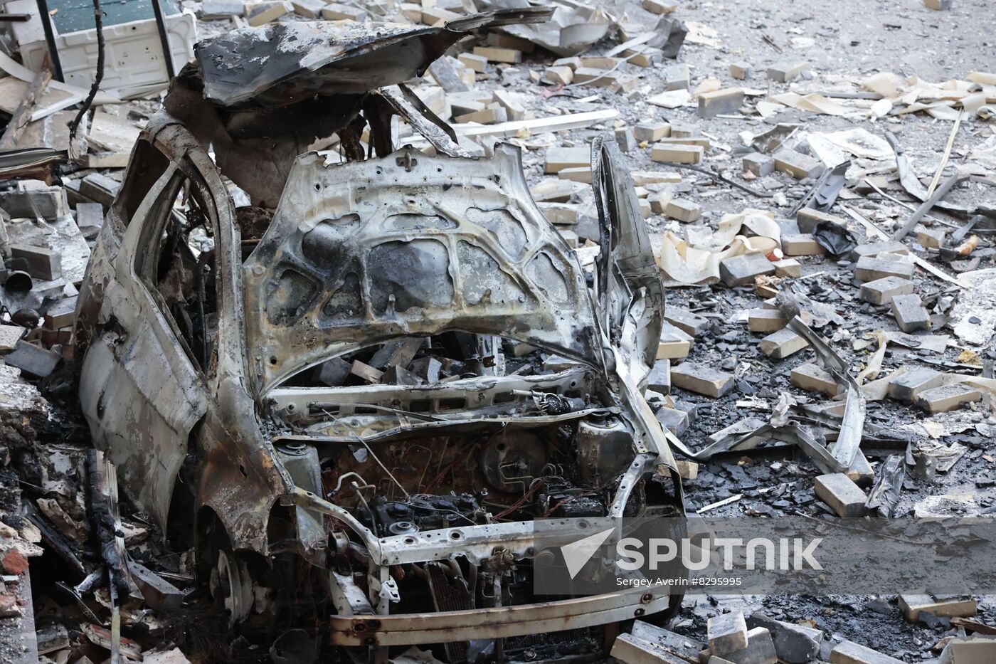 Russia Ukraine Military Operation Shelling