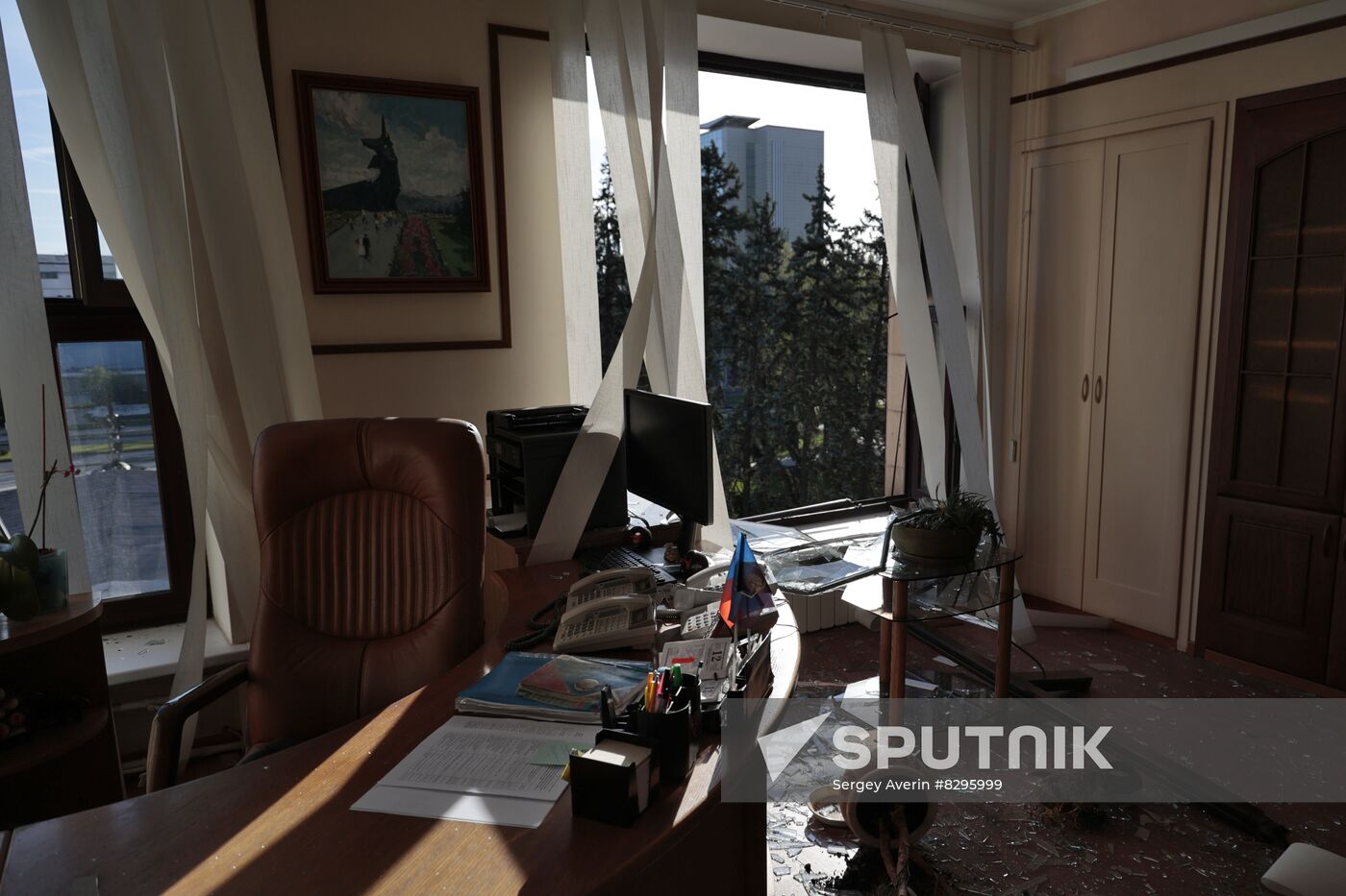 Russia Ukraine Military Operation Shelling
