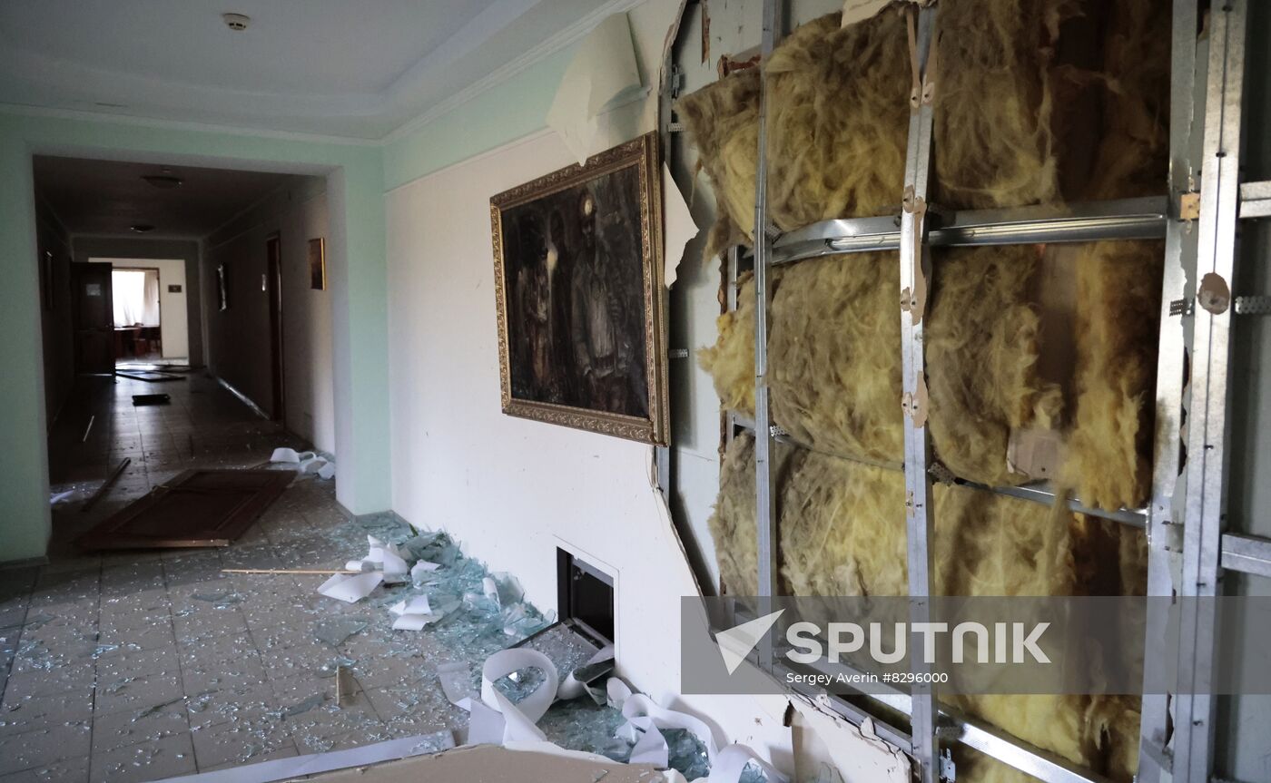 Russia Ukraine Military Operation Shelling