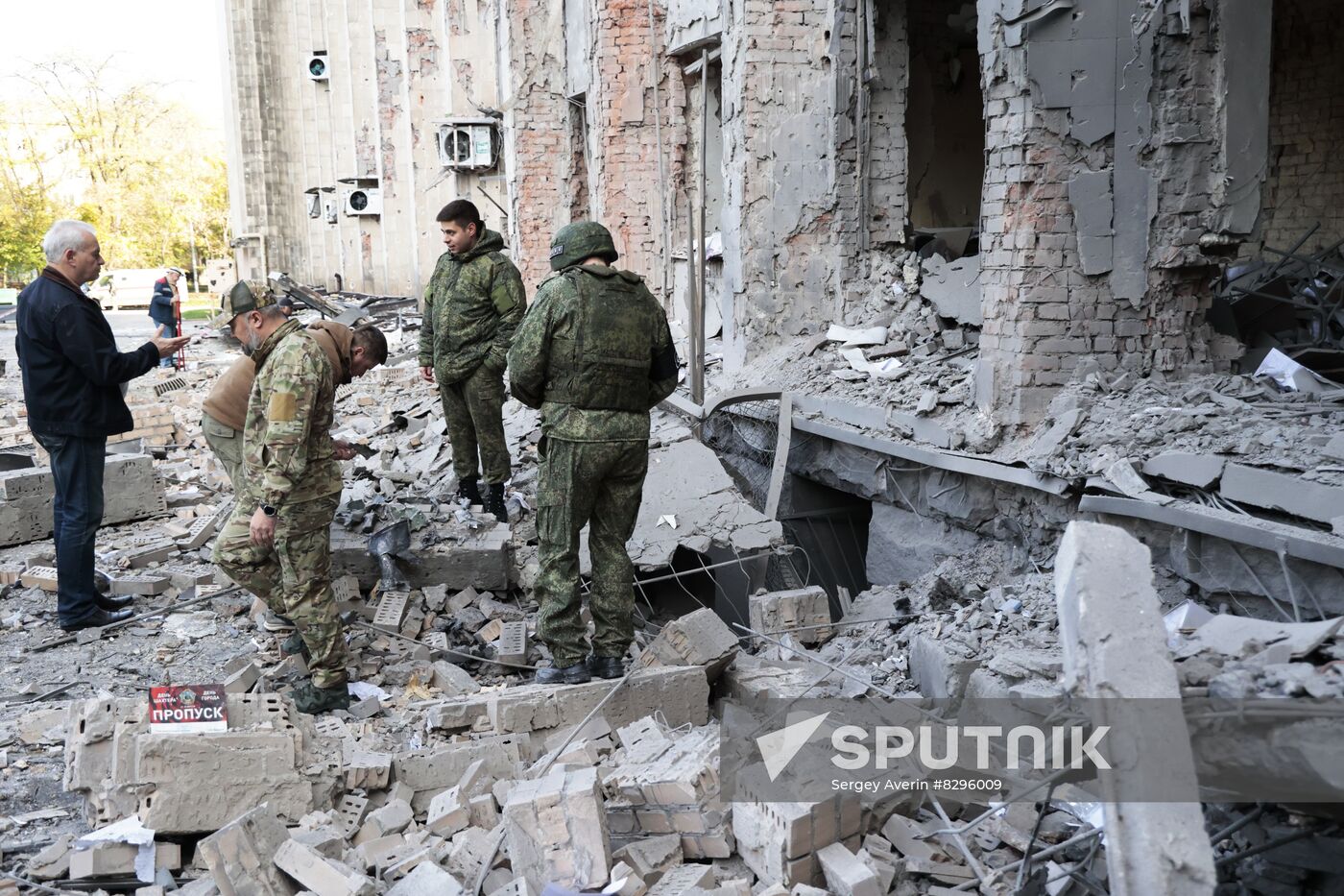 Russia Ukraine Military Operation Shelling