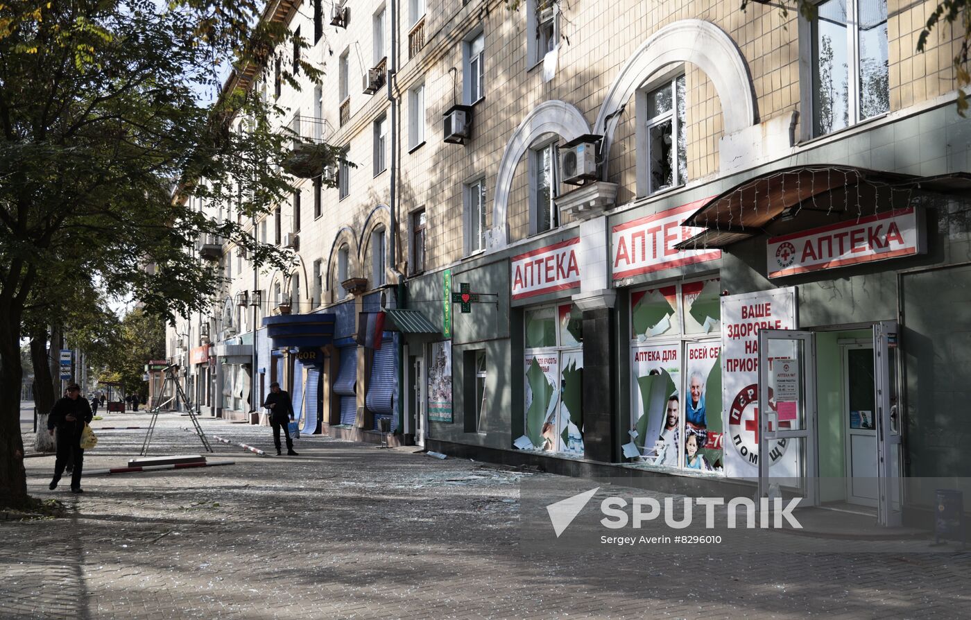 Russia Ukraine Military Operation Shelling