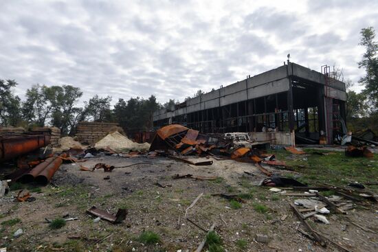 Russia Ukraine Military Operation Shelling Damage