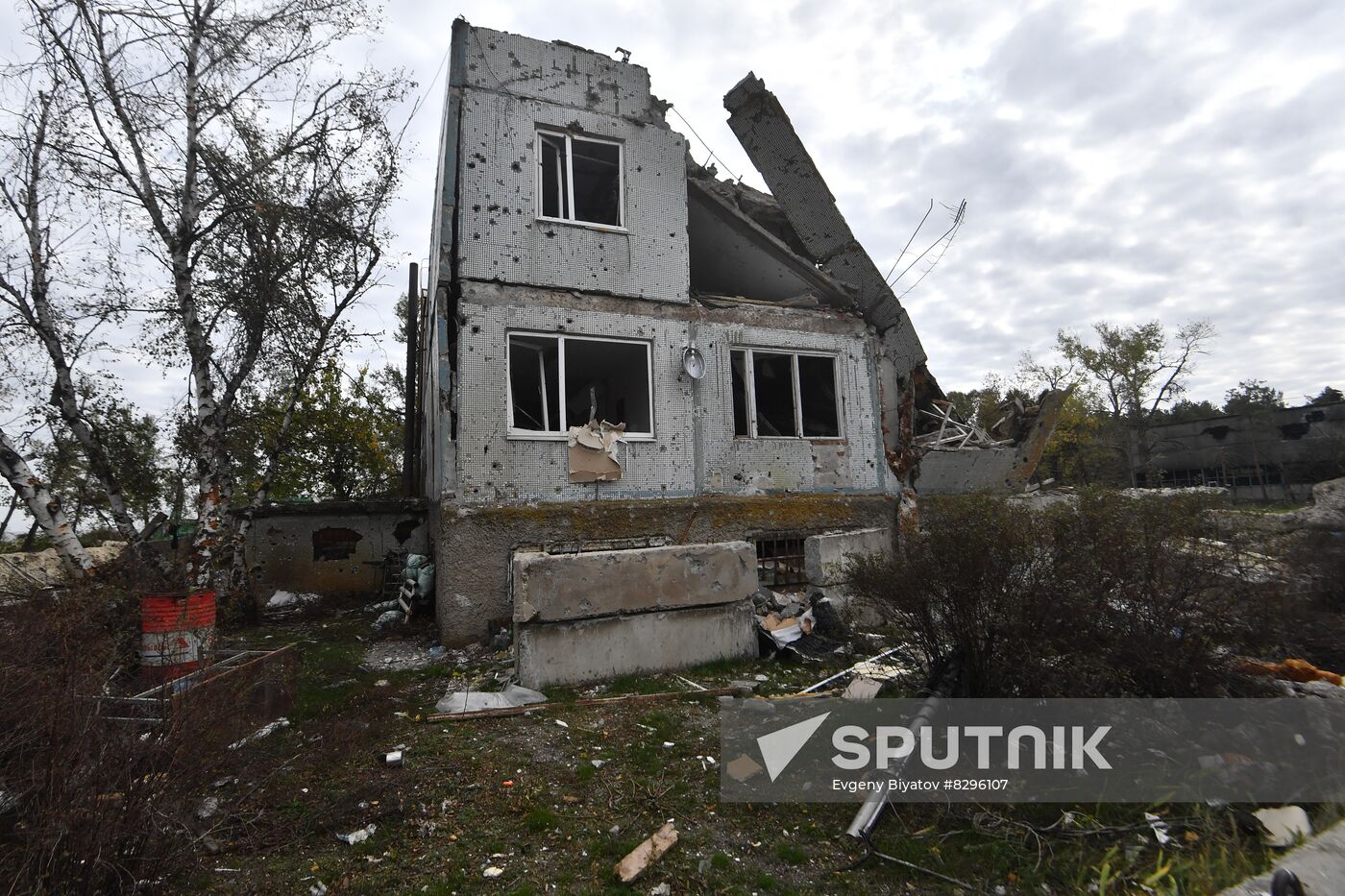 Russia Ukraine Military Operation Shelling Damage