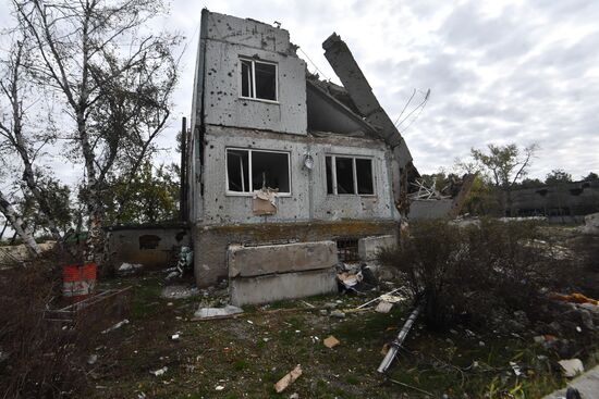 Russia Ukraine Military Operation Shelling Damage