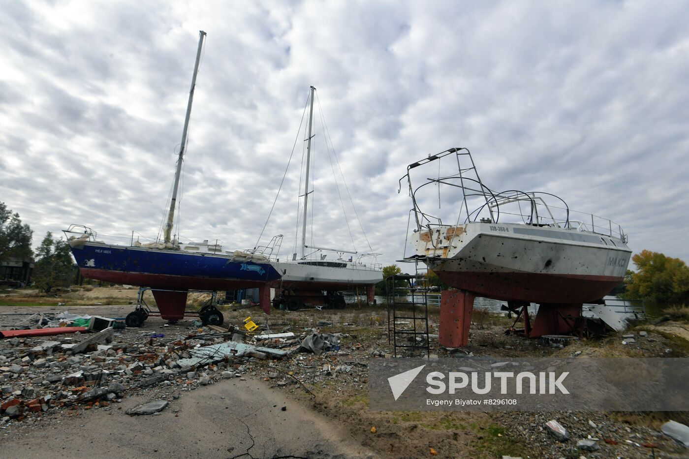 Russia Ukraine Military Operation Shelling Damage