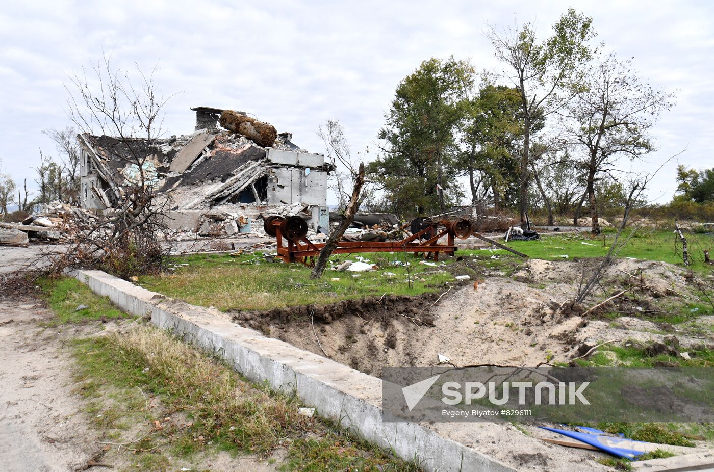 Russia Ukraine Military Operation Shelling Damage