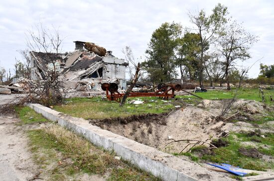 Russia Ukraine Military Operation Shelling Damage