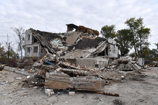 Russia Ukraine Military Operation Shelling Damage