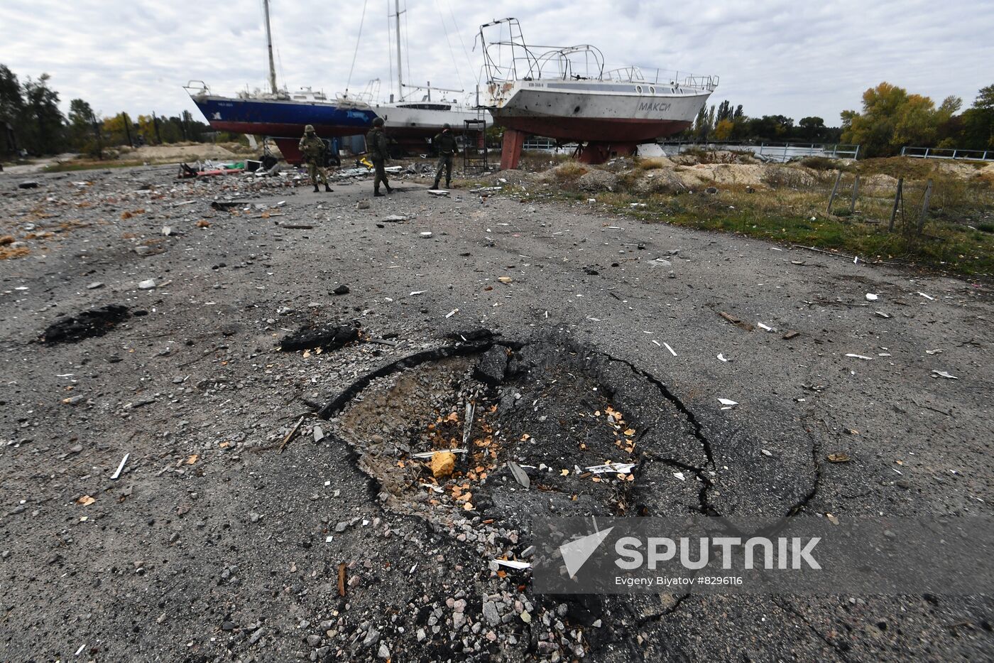 Russia Ukraine Military Operation Shelling Damage