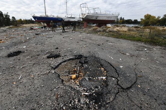 Russia Ukraine Military Operation Shelling Damage