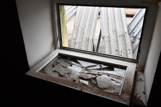 Russia Ukraine Military Operation Shelling Damage