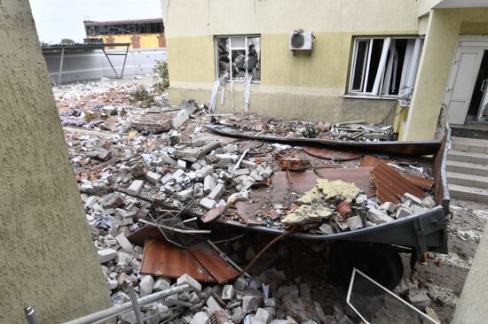 Russia Ukraine Military Operation Shelling Damage
