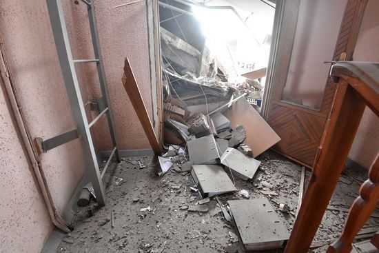 Russia Ukraine Military Operation Shelling Damage