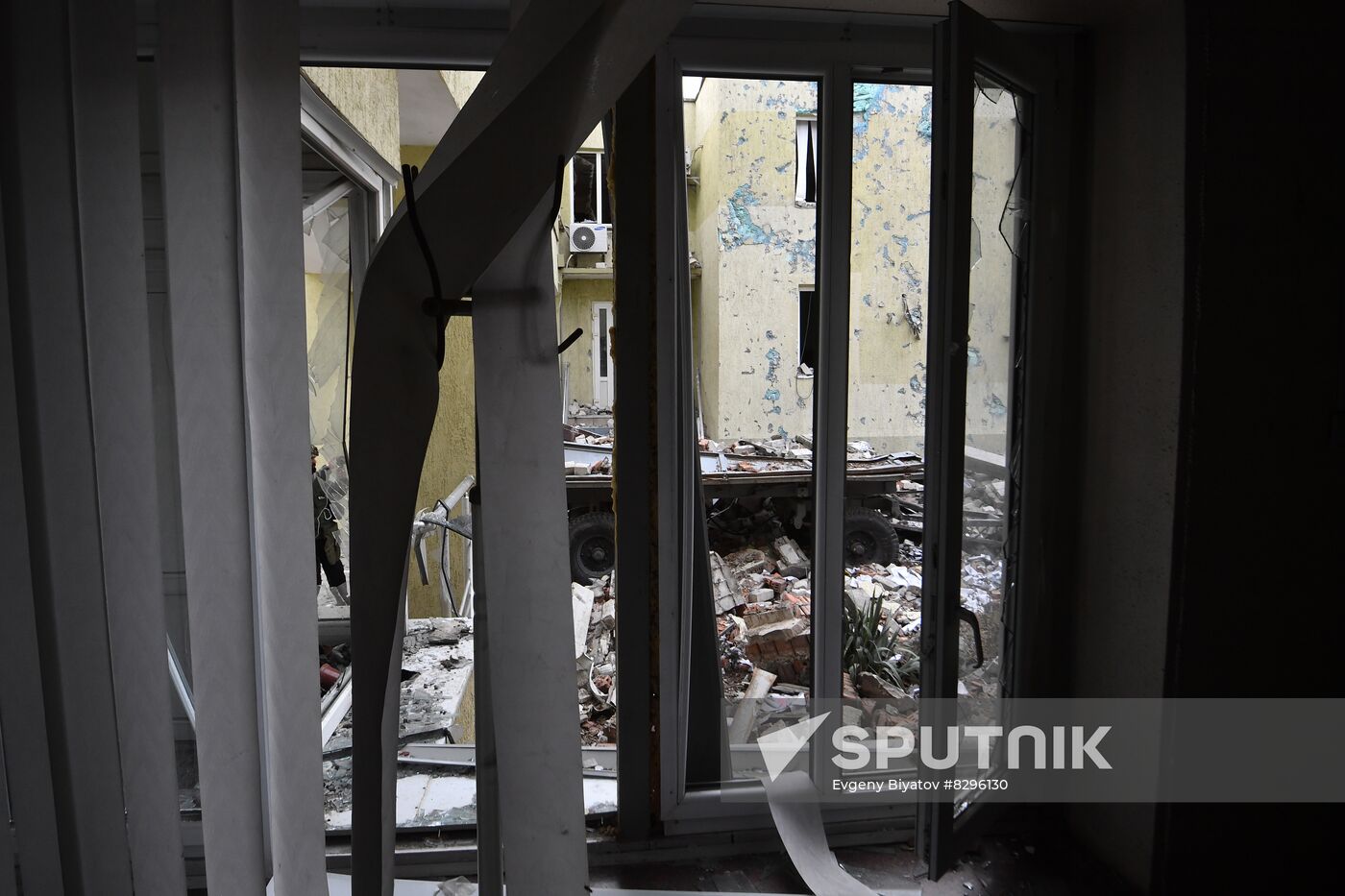 Russia Ukraine Military Operation Shelling Damage