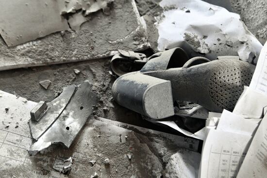 Russia Ukraine Military Operation Shelling Damage