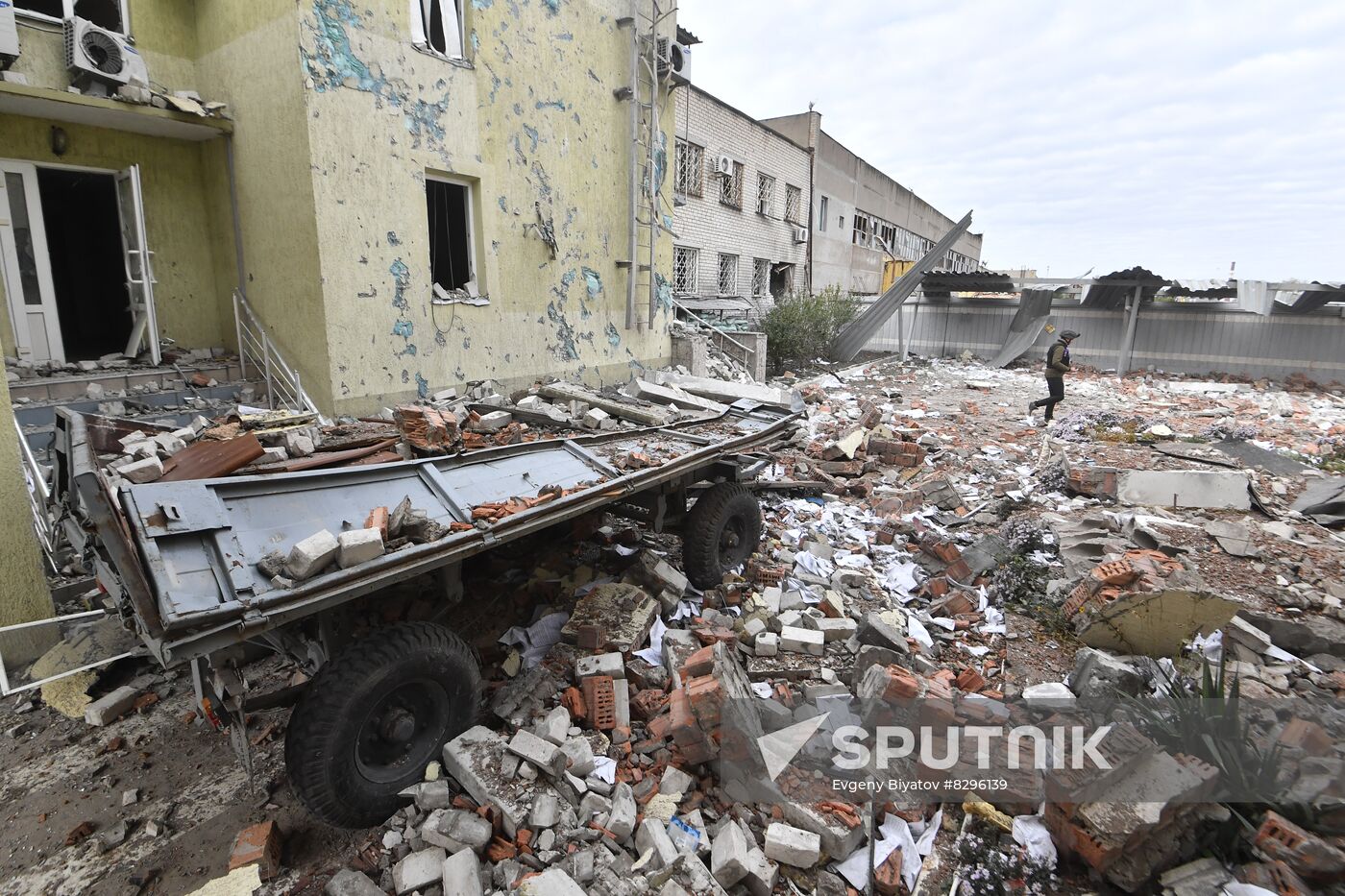 Russia Ukraine Military Operation Shelling Damage