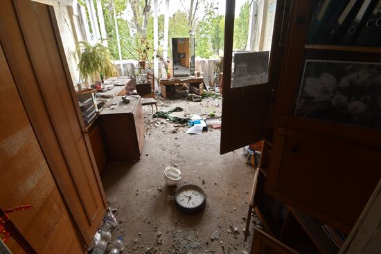 Russia Ukraine Military Operation Shelling Damage