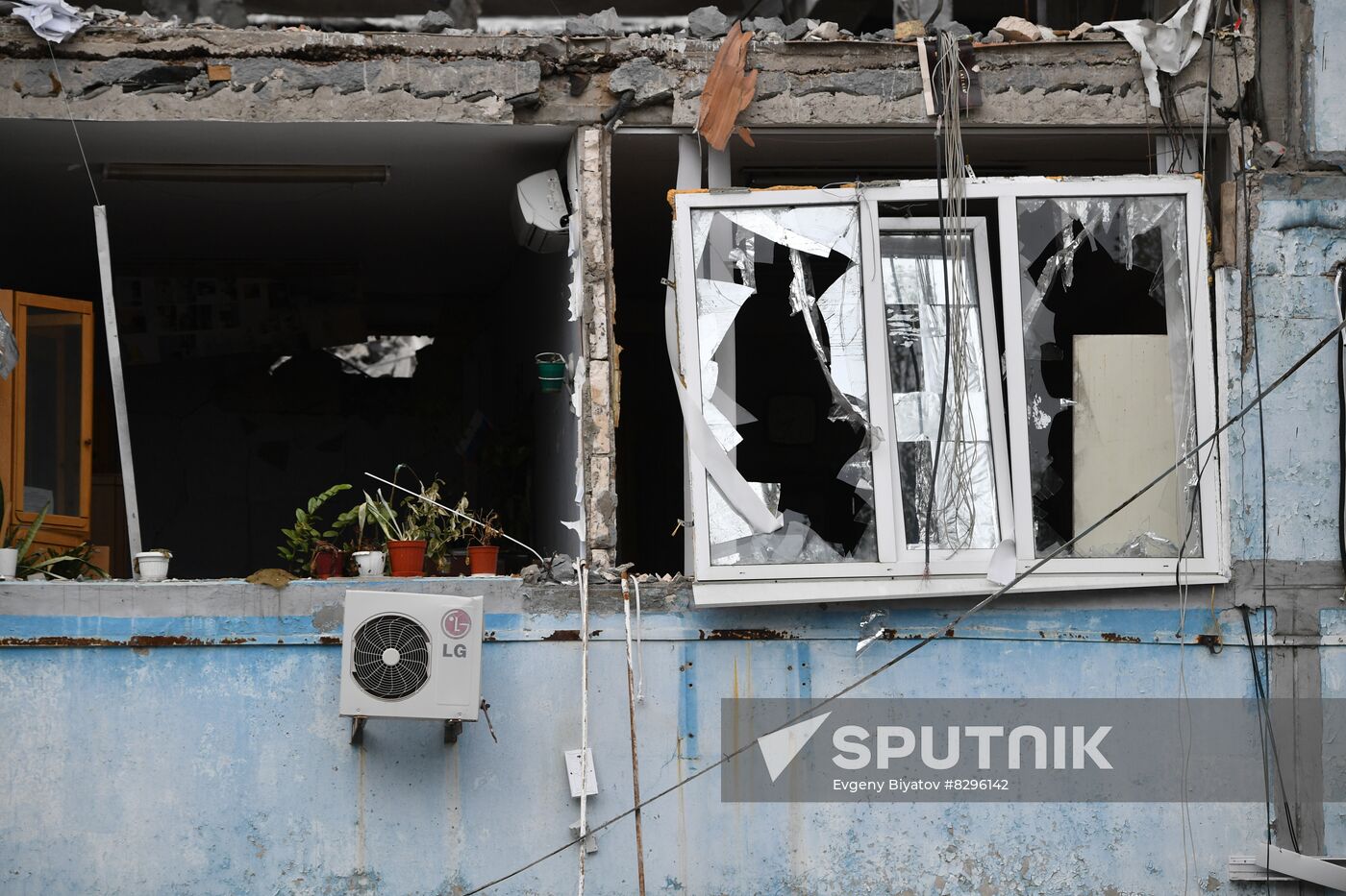 Russia Ukraine Military Operation Shelling Damage