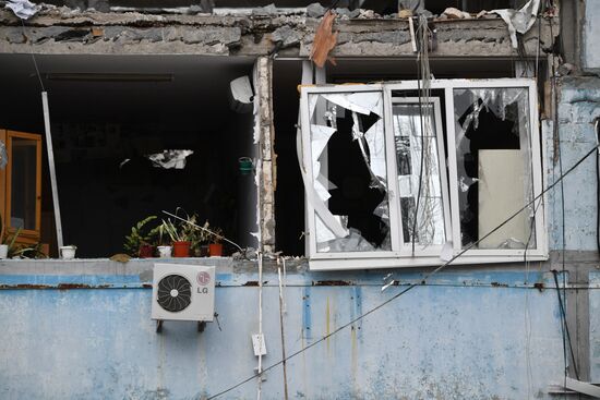 Russia Ukraine Military Operation Shelling Damage